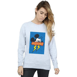 Disney - Sweat 90S - Femme (Gris chiné)