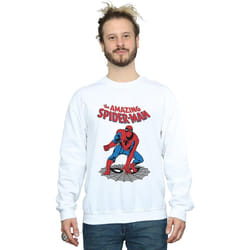 Marvel - Sweat THE AMAZING SPIDER-MAN - Homme (Blanc)