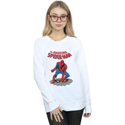 Marvel - Sweat THE AMAZING SPIDER-MAN - Femme (Blanc)