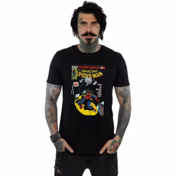 Marvel - T-shirt - Homme (Noir)