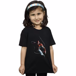 Marvel - T-shirt - Fille (Noir)