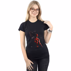 Marvel - T-shirt - Femme (Noir)