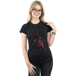 Marvel - T-shirt - Femme (Noir)