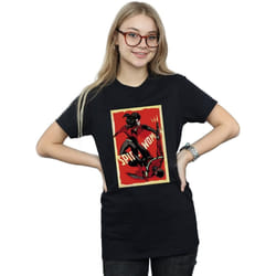 Marvel - T-shirt - Femme (Noir)