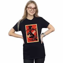 Marvel - T-shirt - Femme (Noir)
