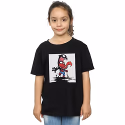Marvel - T-shirt - Fille (Noir)