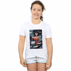 Marvel - T-shirt - Fille (Blanc)