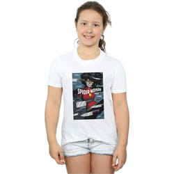 Marvel - T-shirt - Fille (Blanc)