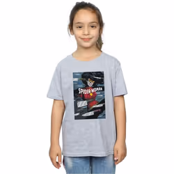 Marvel - T-shirt - Fille (Gris chiné)