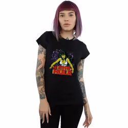 Marvel - T-shirt THE SAVAGE - Femme (Noir)