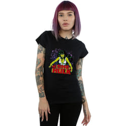 Marvel - T-shirt THE SAVAGE - Femme (Noir)