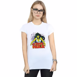 Marvel - T-shirt THE SAVAGE - Femme (Blanc)