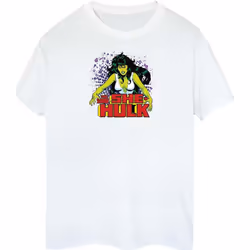 Marvel - T-shirt THE SAVAGE - Femme (Blanc)