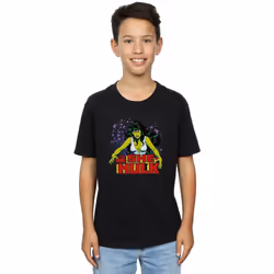 Marvel - T-shirt THE SAVAGE - Garçon (Noir)