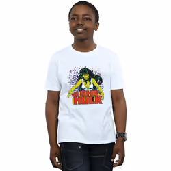 Marvel - T-shirt THE SAVAGE - Garçon (Blanc)