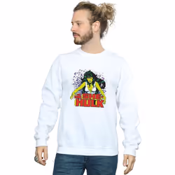 Marvel - Sweat THE SAVAGE - Homme (Blanc)