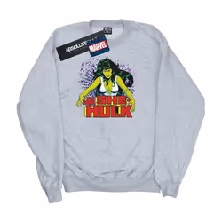 Marvel - Sweat THE SAVAGE - Femme (Gris chiné)