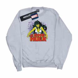 Marvel - Sweat THE SAVAGE - Femme (Gris chiné)