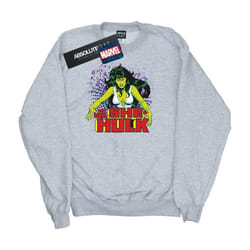 Marvel - Sweat THE SAVAGE - Femme (Gris chiné)
