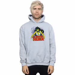 Marvel - Sweat à capuche THE SAVAGE - Homme (Gris chiné)