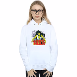 Marvel - Sweat à capuche THE SAVAGE - Femme (Blanc)