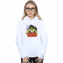 Marvel - Sweat à capuche THE SAVAGE - Femme (Blanc)