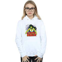 Marvel - Sweat à capuche THE SAVAGE - Femme (Blanc)