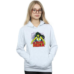 Marvel - Sweat à capuche THE SAVAGE - Femme (Gris chiné)