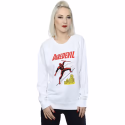 Marvel - Sweat ROOFTOP - Femme (Blanc)