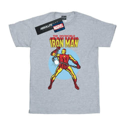 Marvel - T-shirt THE INVINCIBLE - Homme (Gris chiné)
