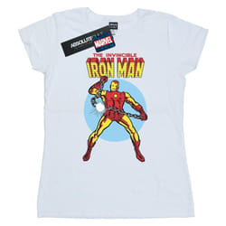 Marvel - T-shirt THE INVINCIBLE - Femme (Blanc)