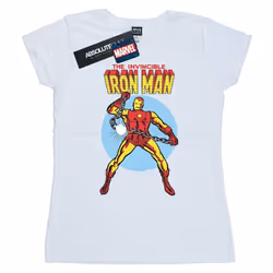 Marvel - T-shirt THE INVINCIBLE - Femme (Blanc)