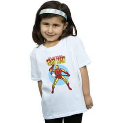 Marvel - T-shirt THE INVINCIBLE - Fille (Blanc)