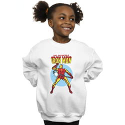 Marvel - Sweat THE INVINCIBLE - Fille (Blanc)
