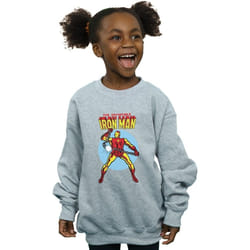 Marvel - Sweat THE INVINCIBLE - Fille (Gris chiné)