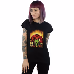 Marvel - T-shirt WHO IS THE - Femme (Noir)