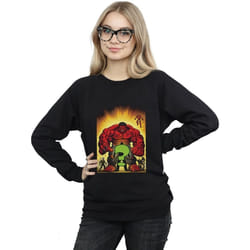 Marvel - Sweat WHO IS THE - Femme (Noir)