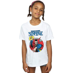 Marvel - T-shirt - Fille (Blanc)