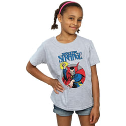 Marvel - T-shirt - Fille (Gris chiné)