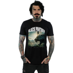 Marvel - T-shirt FOR WAKANDA - Homme (Noir)