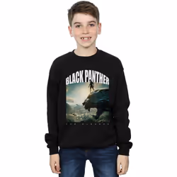 Marvel - Sweat FOR WAKANDA - Garçon (Noir)
