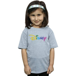Disney - T-shirt - Fille (Gris chiné)