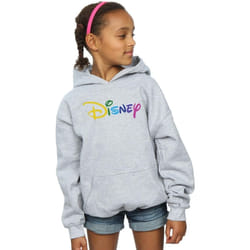 Disney - Sweat à capuche - Fille (Gris chiné)