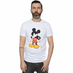 Disney - T-shirt ANGRY LOOK DOWN - Homme (Blanc)