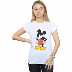 Disney - T-shirt ANGRY LOOK DOWN - Femme (Blanc)