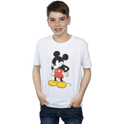 Disney - T-shirt ANGRY LOOK DOWN - Garçon (Blanc)