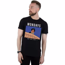 Disney Princess - T-shirt MONDAYS GOT ME LIKE - Homme (Noir)