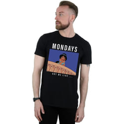 Disney Princess - T-shirt MONDAYS GOT ME LIKE - Homme (Noir)