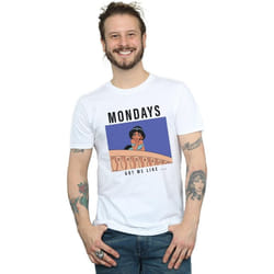 Disney Princess - T-shirt MONDAYS GOT ME LIKE - Homme (Blanc)