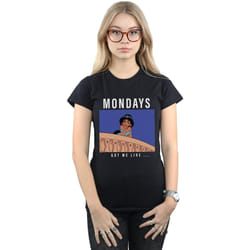 Disney Princess - T-shirt MONDAYS GOT ME LIKE - Femme (Noir)